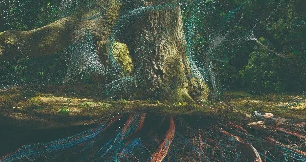 LED Oak tree